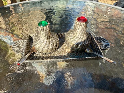 Vintage salt cellar set - , with