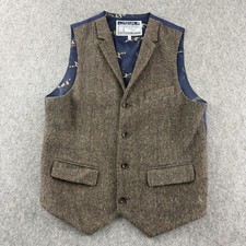 Joules Waistcoat Mens 38 Brown