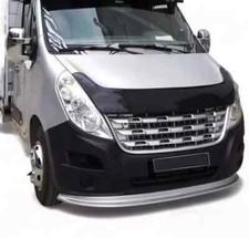GLOSS BLACK BONNET WIND STONE PROTECTOR FOR Renault Master 2010–2014