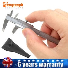 Mini Vernier Caliper 0-70mm Guage Pocket Stainless Hardened Metric Machinist UK