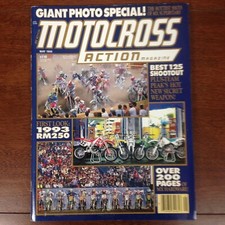 MOTOCROSS ACTION MAY 1992