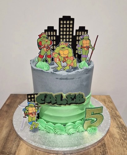 Tnmt ninja turtles cake - turtles,