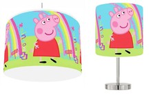 PEPPA PIG RAINBOW choose from Lamp Shade , Stick Lamp or Bundle , Reusable