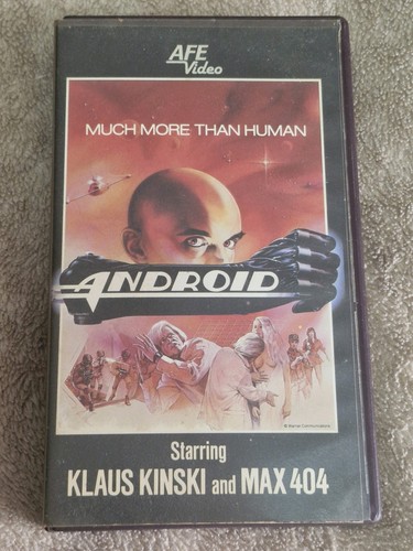 Android vhs sleeve - vhs, cover
