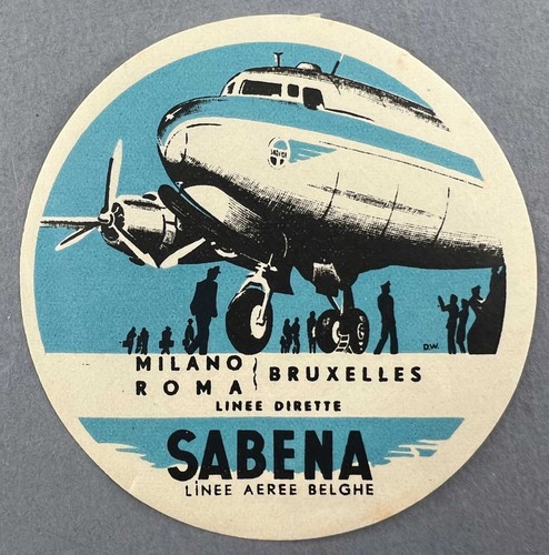Sabena vintage original - sabena,