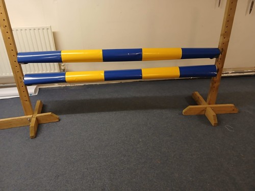 Equestrian horse jump pole - equestrian,
