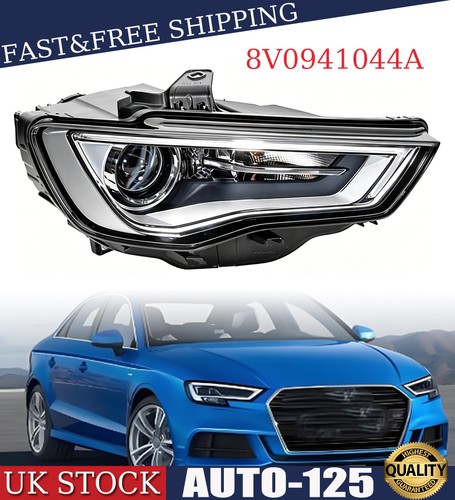 Headlight for audi - audi, a3