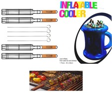 4x BBQ Grilling Basket Grill