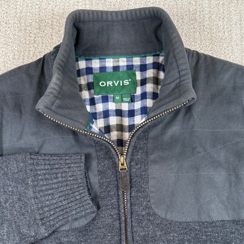 Orvis mens medium gray wool - orvis,