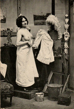 Lady in Boudoir  Original