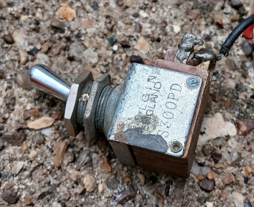 Bulgin ball end flick switch - bulgin,