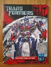 Transformers Merlin Sticker Album Complete 
