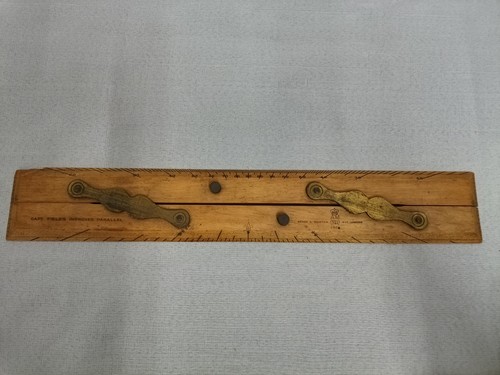 Vintage military parallel rule - vintage,