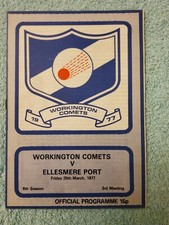 WORKINGTON SPEEDWAY 1977