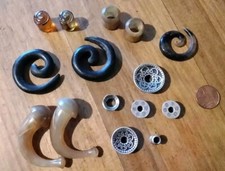 Lot of Earplugs And Stretchers