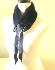 Max & Moi Rabbit Fur Collar
