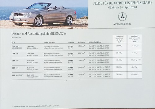 Mercedes benz clk - clk, cabriolets
