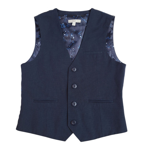 John rocha waistcoat blue - john,