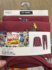 M&S Marvel comic kids pyjamas