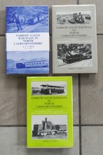 Narrow Gauge Railways In North Caernarvonshire 3 Volume set by L.I.C. Boyd EX..