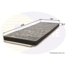 Cabin Filter For Opel Calibra