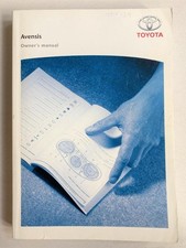 TOYOTA Avensis Car Owners Manual Handbook 2008 #OM20A52E