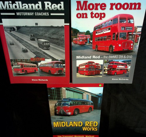 Midland red motorway coaches - midland, red: