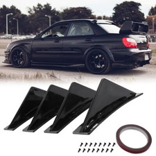 4xShark Fins Rear Bumper