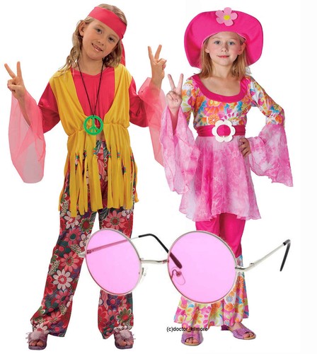 Hippy hippie girl kids - hippy, 60s