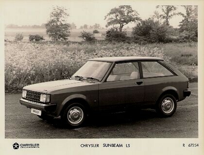 Chrysler sunbeam 1977 - chrysler,