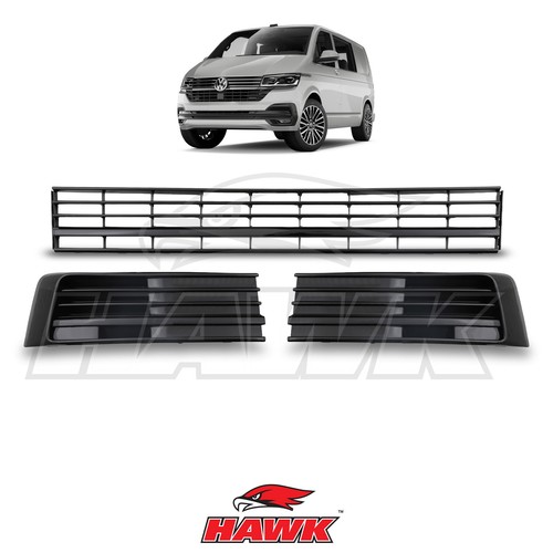 Gloss black lower - black, grille