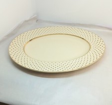 14" John Maddock Stars Ivoryware Oval Serving Platter Vintage