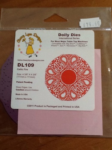 Cheery lynn doily - lynn, dies
