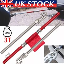 3 Ton 3000kg Towpole Car Van Recovery Towing Bar Tow Pole + Damper Spring + Bag