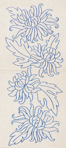 Vintage embroidery transfer - embroidery,