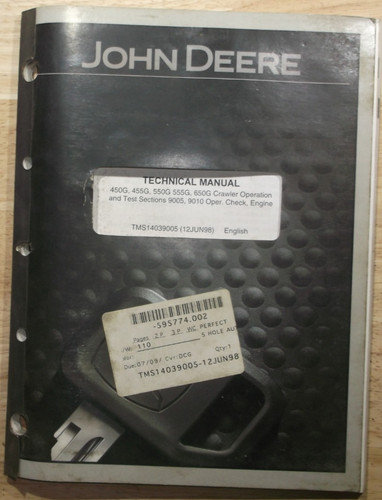 John deere 450g 455g 550g - deere,