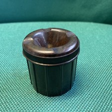 VINTAGE RIB BAKELITE INKWELL