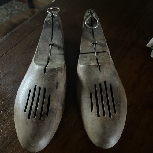Vintage wooden shoe mold - vintage,