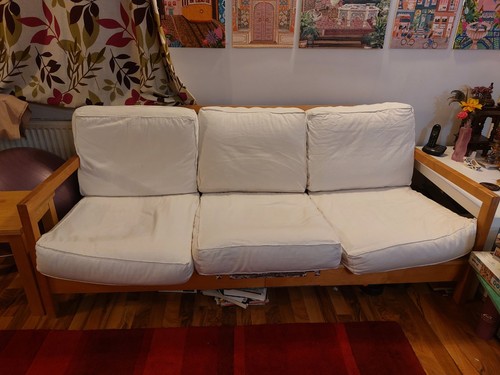 Ikea lillberg sofa - ikea, seater