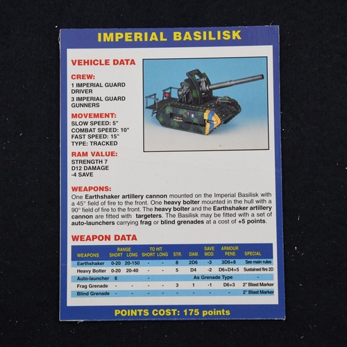 2nd edition warhammer 40k data - 2nd,