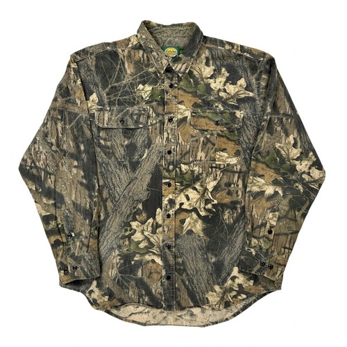 Cabelas camo flannel shirt - cabelas,