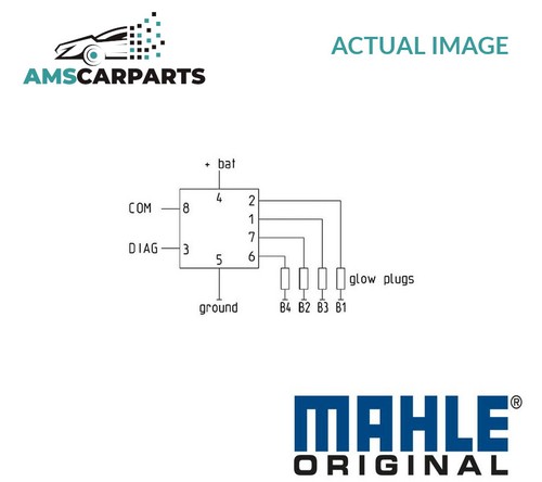 Control unit glow plug system - control,