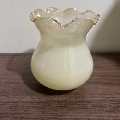 Vintage glass light lamp shade - vintage,