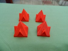 4 Bayko  compatible Fayko red