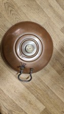 Vintage Antique Copper Bed Warmer Pan