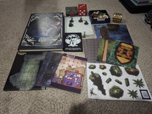 Dungeons and dragons maps - and,