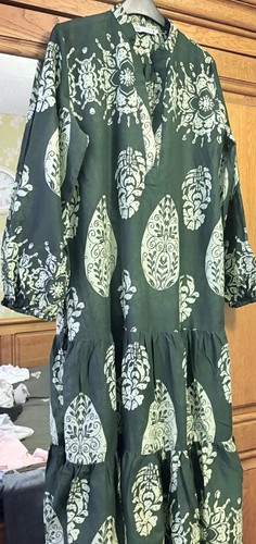 Zara midi cotton summer - summer, kaftan