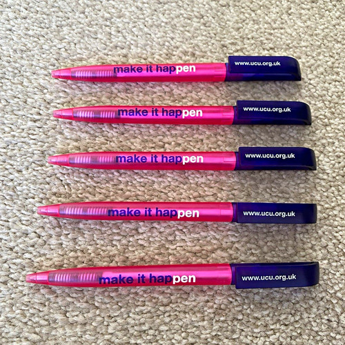Modern pink purple - pink, ballpoint