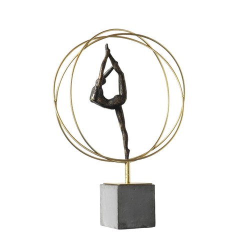 Gymnast figurine with - gymnast,