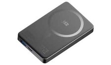 Juice 10000mAh 2 Magnetic Charge Slim Portable Power Bank - Black